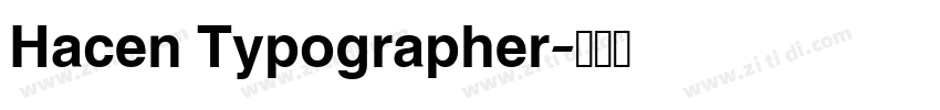Hacen Typographer字体转换
